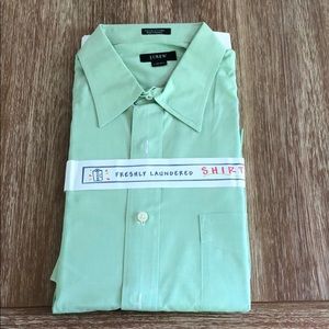 J. Crew Men’s Green Button-down Shirt